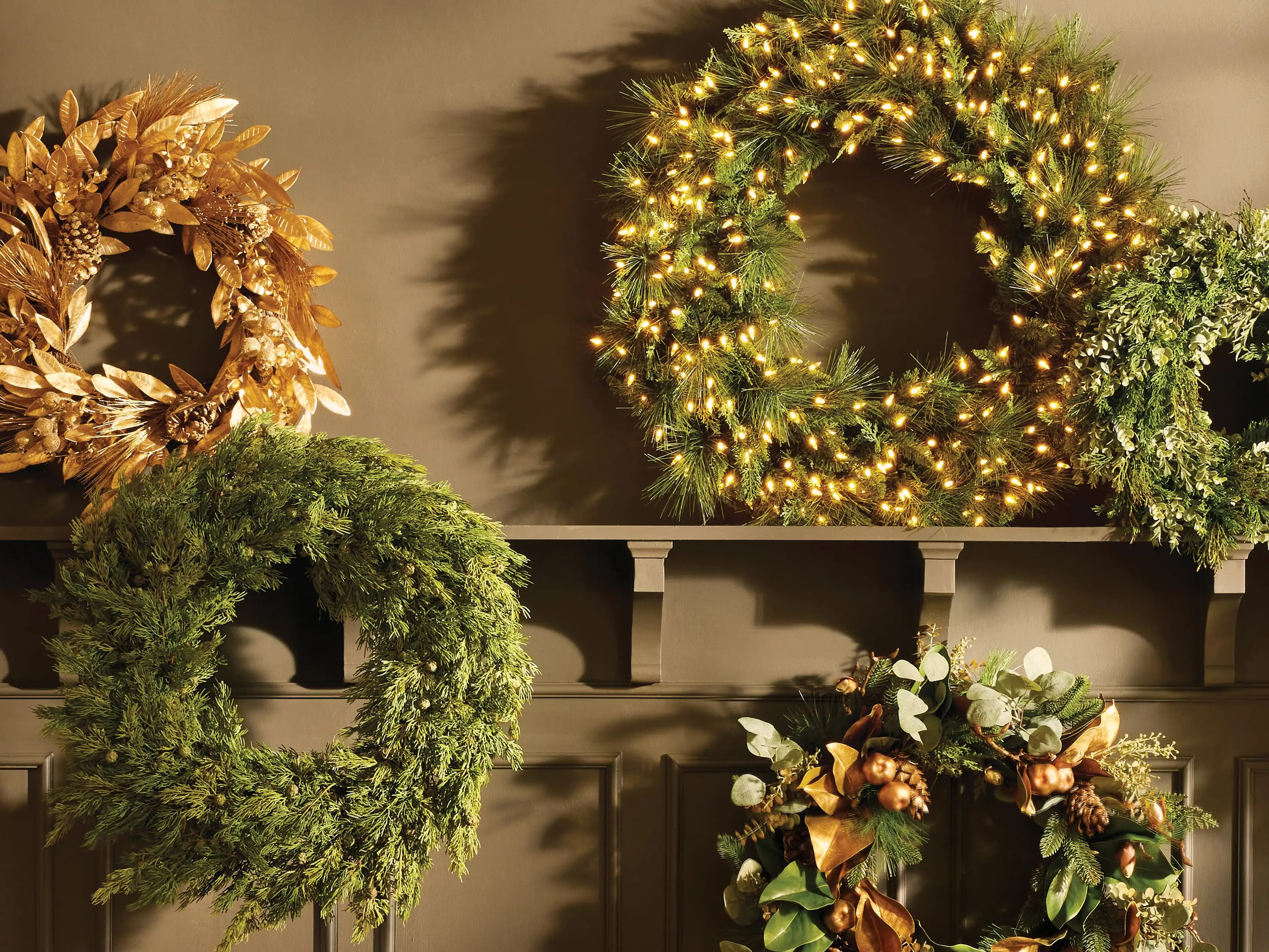 Faux Cedar Wreath | Arhaus