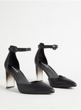 Lucite Closed Toe Heel (WW) | Torrid (US & Canada)