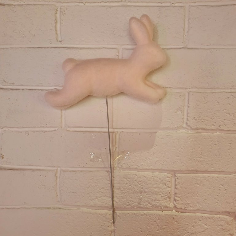 Way to Celebrate Jumbo Bunny Pick, Pink, 14" | Walmart (US)