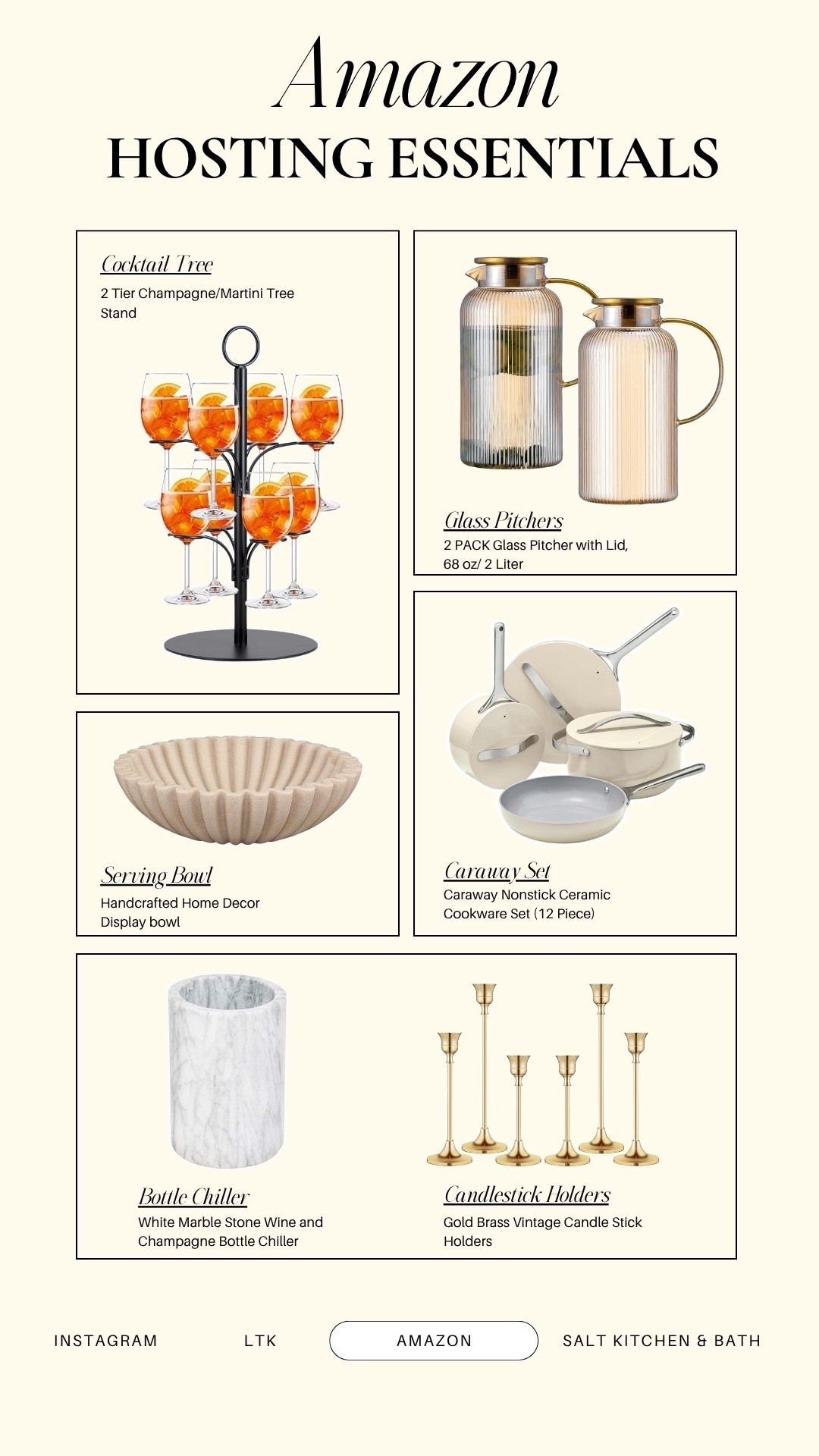 Hosting season is officially here 🥂✨ From serveware to cozy table accents, Amazon has everything you need to make entertaining effortless and stylish.
Linked all my hosting must-haves on LTK!
#HostingSeason #AmazonFinds #HolidayInspo 

#LTKSeasonal #LTKStyleTip #LTKHome
