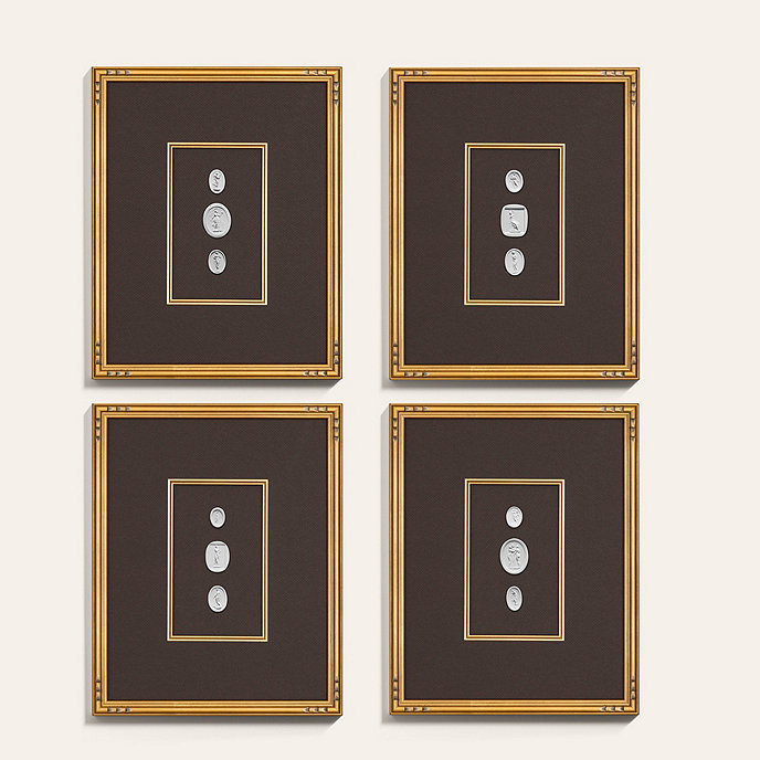 Intaglios in Chocolate Art | Ballard Designs, Inc.