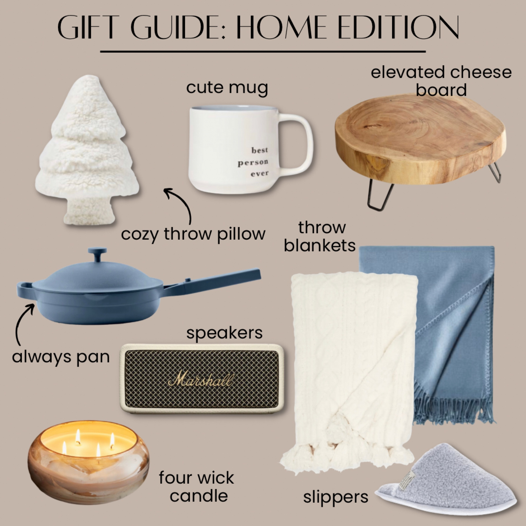 Gift Guide: Home Edition 



#LTKhome #LTKGiftGuide #LTKSeasonal