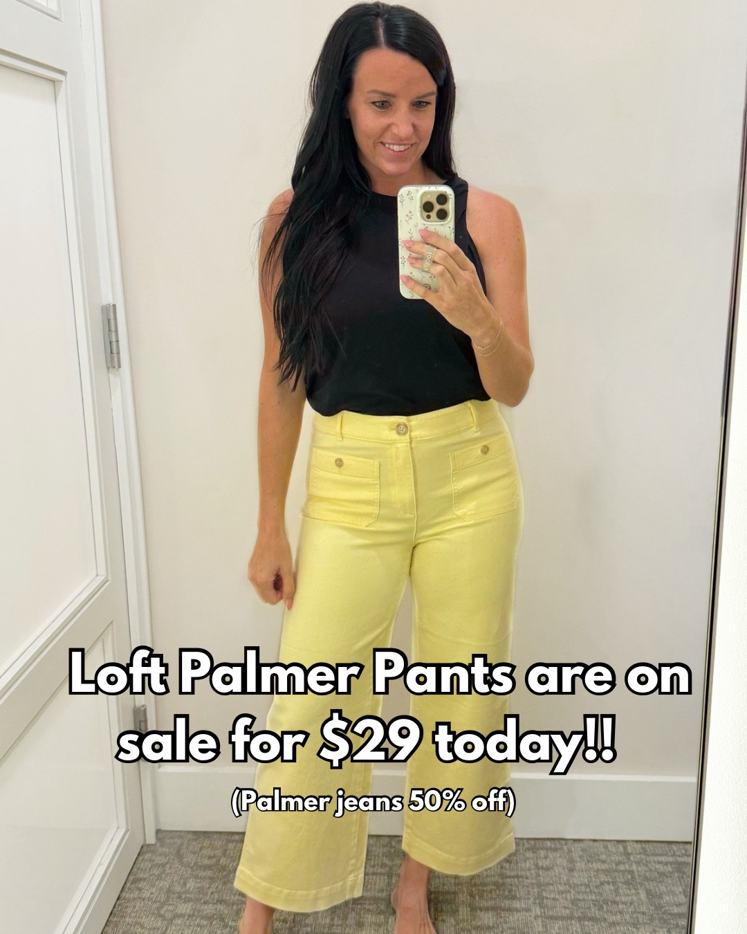 Loft Palmer pants are $29 today (thru 3PM) and the Palmer jeans are 50% off! Quite a few are still available in petite and tall still. Check out the new colors!

I find that palmers fit true to size and will stretch a little with wear. Great workwear for the office or for teachers! (This yellow unfortunately is from last spring and they didn’t bring it back.)

(I’m 5’5” for reference and usually wear a size small and 4/27.)


@loft #loveloft #teacheroutfits #springoutfitideas

#LTKSaleAlert #LTKOver40 #LTKWorkwear