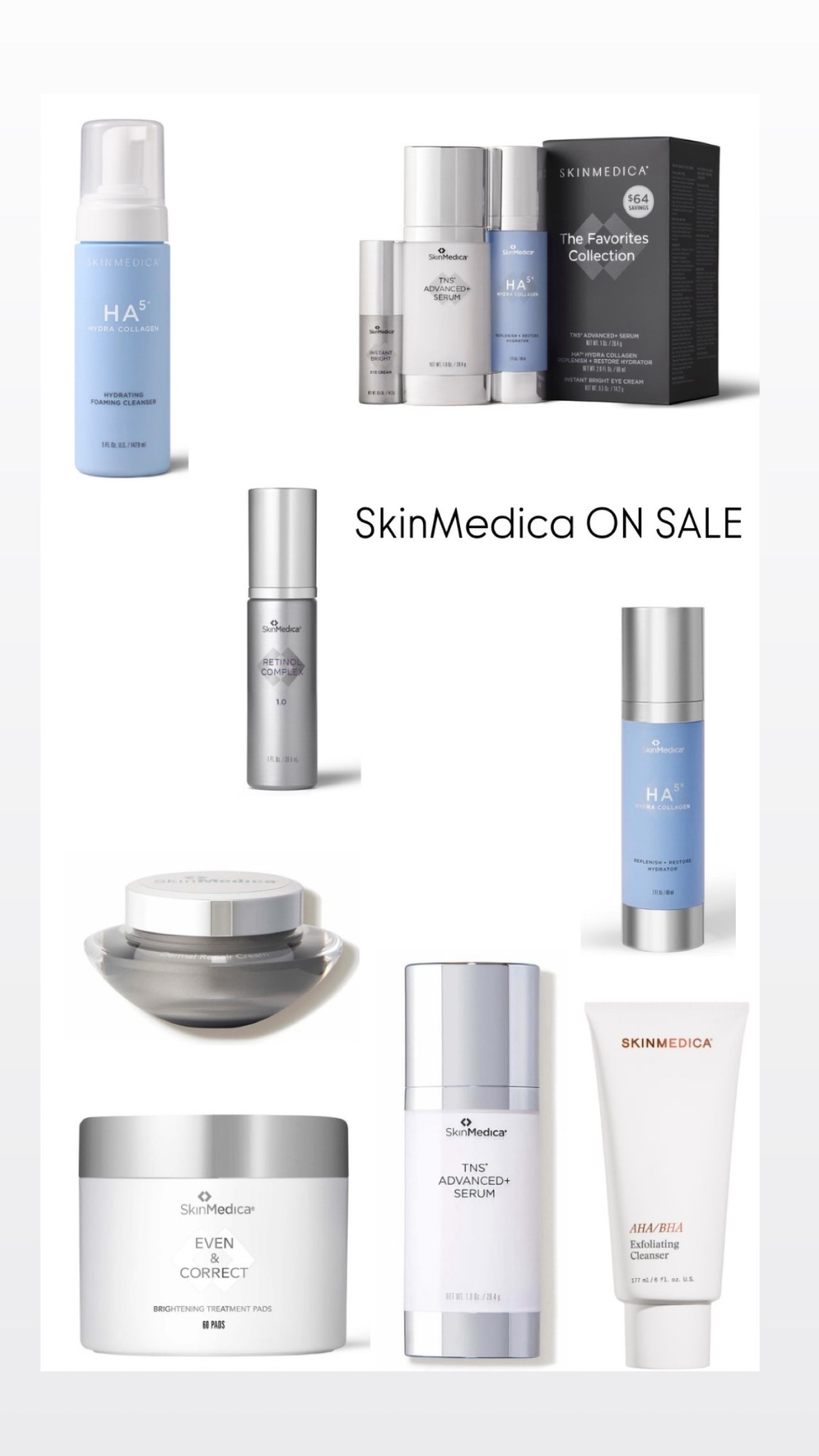 Obsessed with this skincare brand! SkinMedica is on sale 25% off! Try it or stock up on your favorites! 

#LTKOver40 #LTKSaleAlert #LTKselfcare