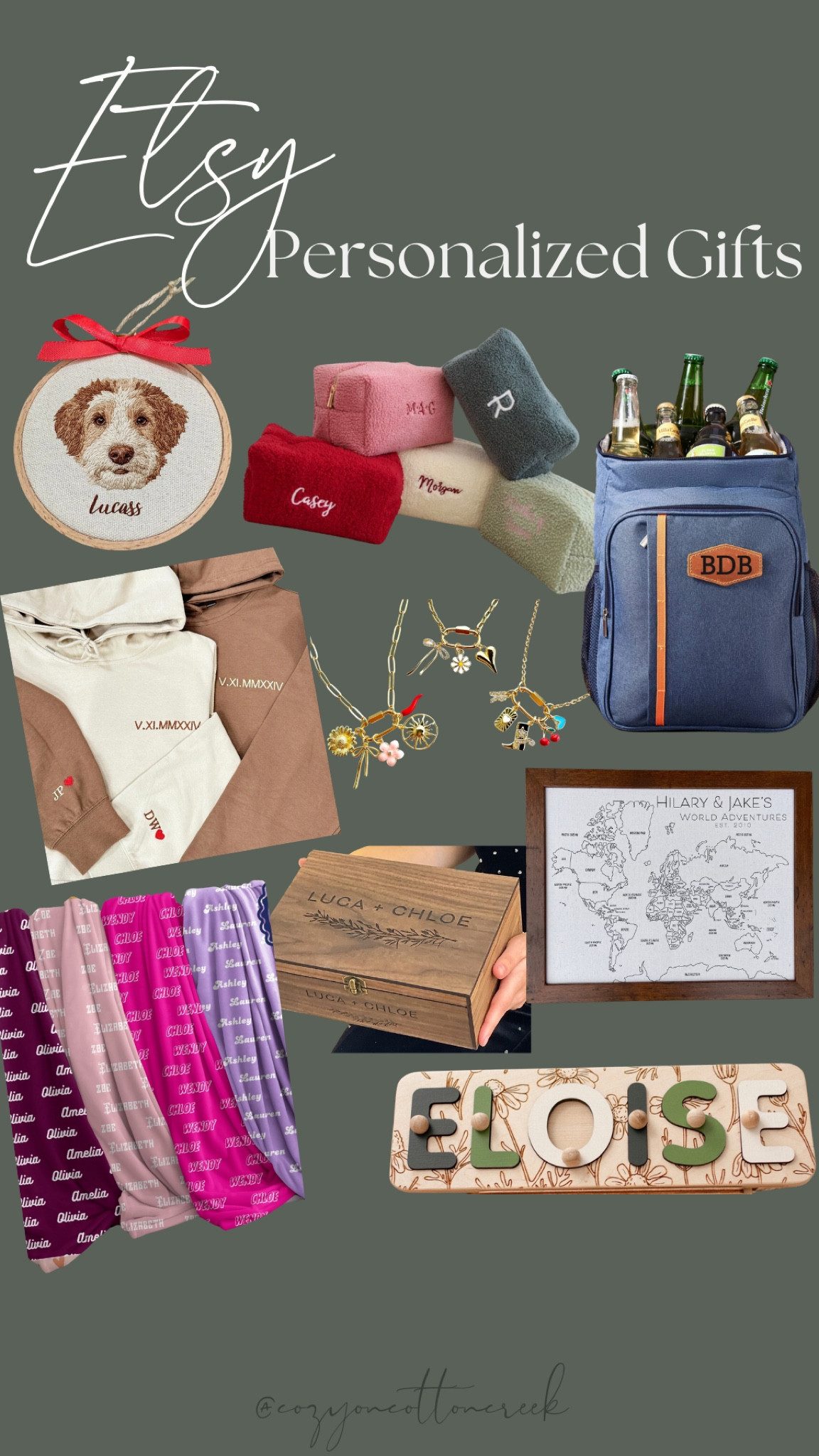 Etsy personalized gift inspo
Gift guide for anyone and everyone 

#LTKHoliday #LTKCyberWeek #LTKGiftGuide