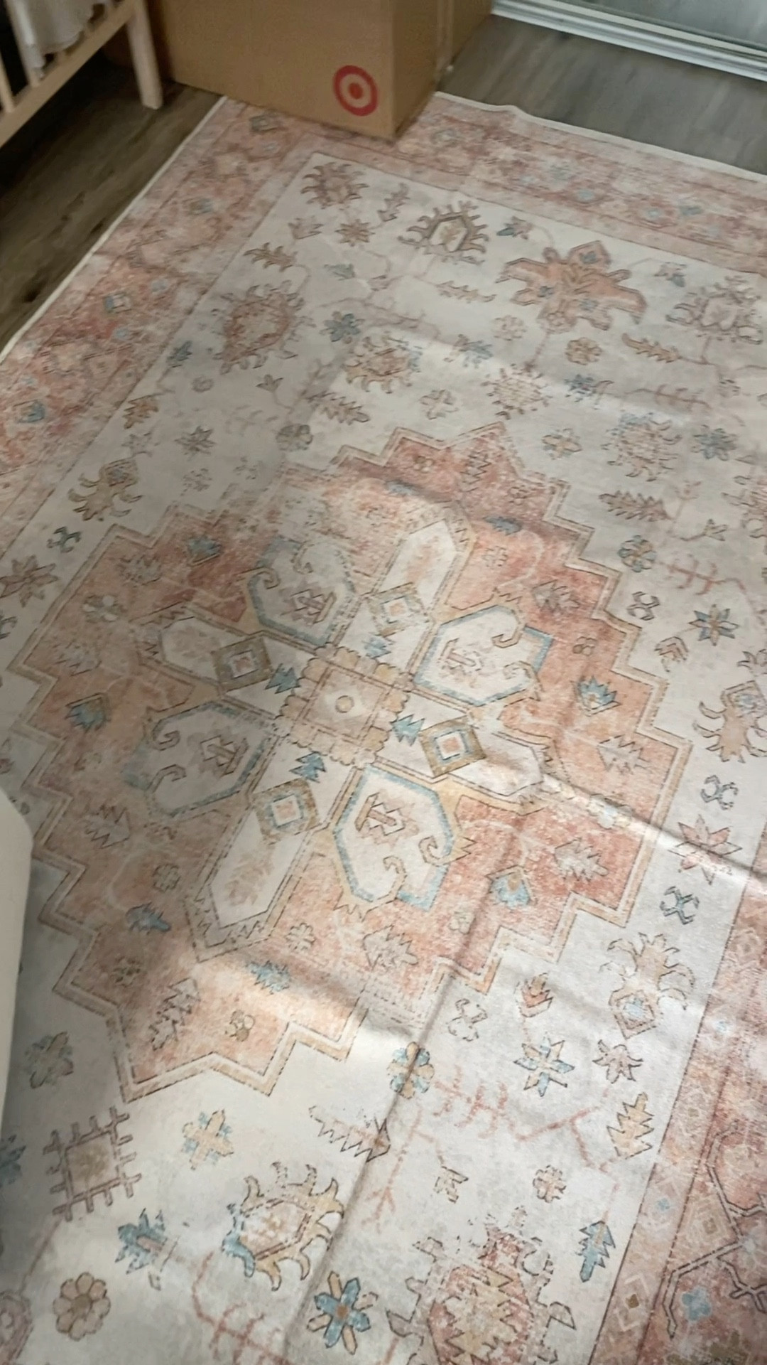 Boho rug for nursery, this is size 5 x 8

#LTKhome #LTKbaby