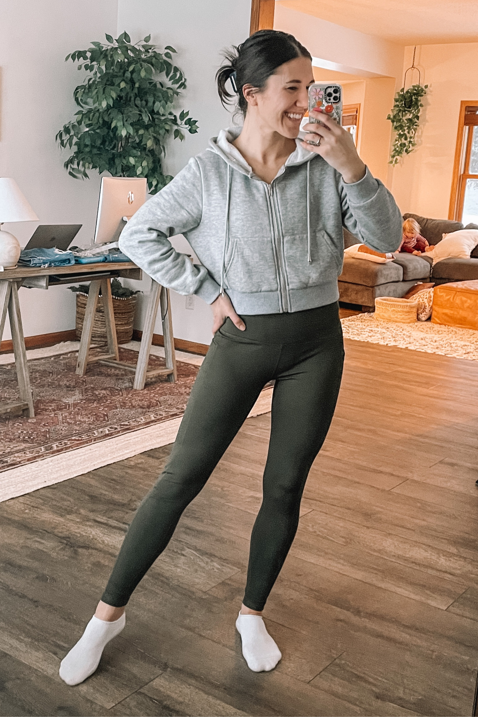 Fleece lined leggings, amazon fashion
Cropped hoodie

Winter outfits 

#LTKstyletip #LTKSeasonal #LTKunder50