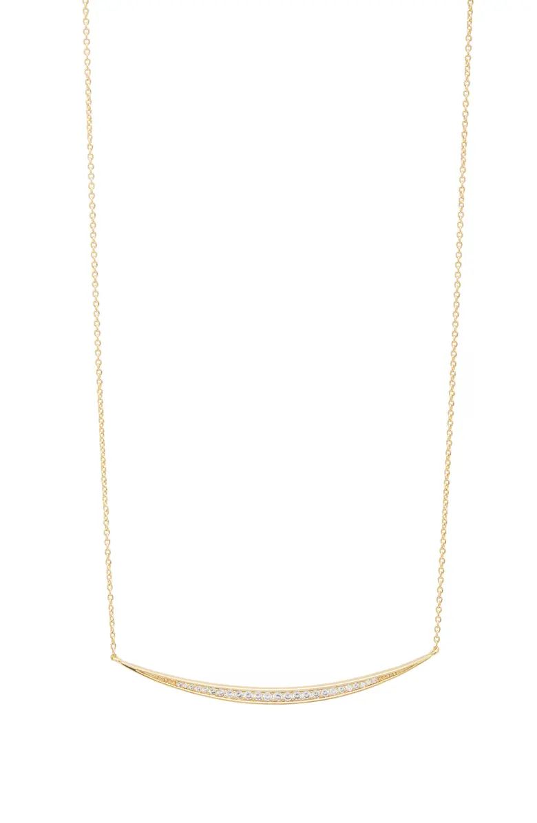 Crescent Shimmer Pendant Necklace | Nordstrom