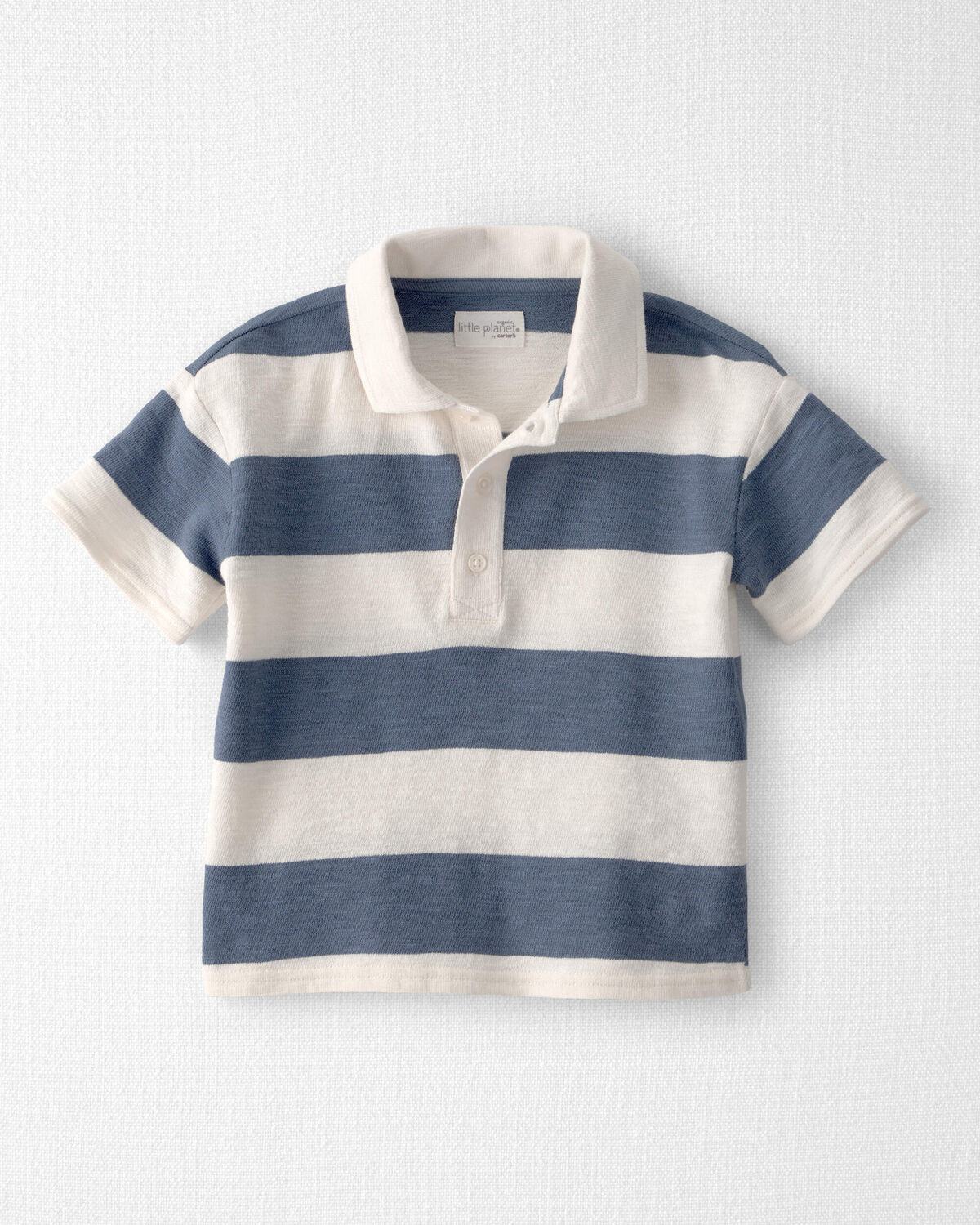 Toddler Boy Polo Shirt Made with Organic Cotton in Stripes | Carter's Inc
