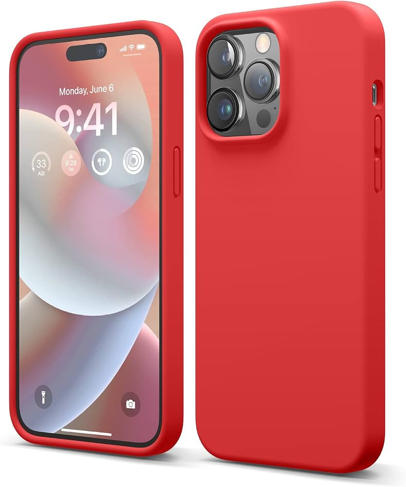 elago Compatible with iPhone 14 Pro Max Case, Liquid Silicone Case, Full Body Protective Cover, S... | Amazon (US)