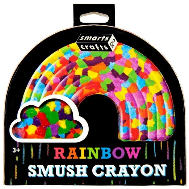 Smarts & Crafts Rainbow Smush Crayon | Walmart (US)