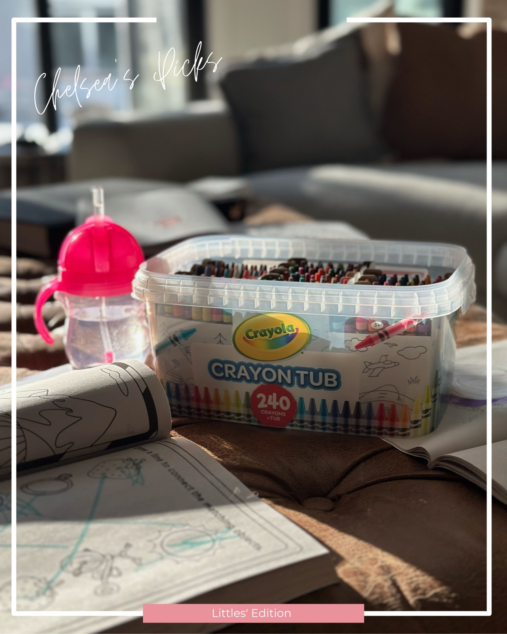 Layla’s latest favorite activity is colouring so we got this huge bucket of crayons off amazon for her!

Ltk kids 
Ltk toddler activities 

#LTKbaby #LTKFind #LTKsalealert