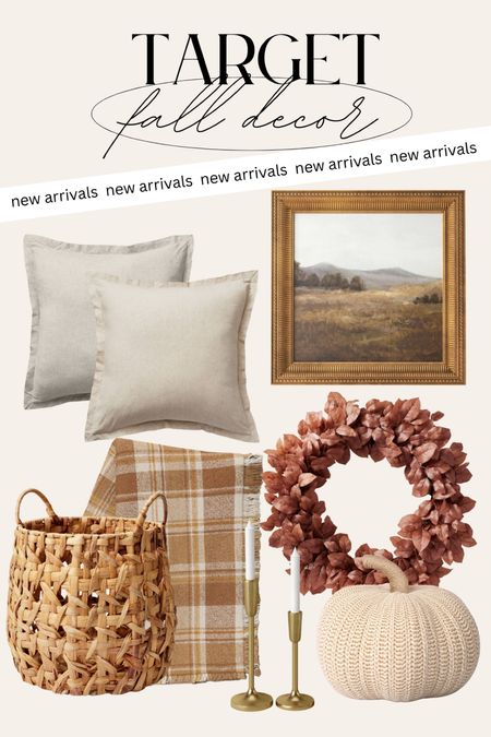 Target Fall Decor 🍂 
home decor, blanket, pillows, fall wreath, art frame, pumpkin pillow, blanket basket, fall decor, target decor

#LTKSeasonal #LTKhome