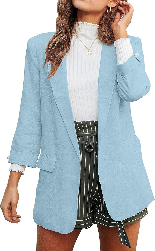 Casual Blazer Open Front | Amazon (US)
