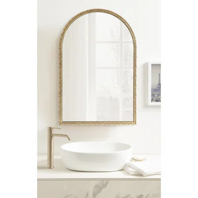 Ornate Arched Wall Mirror | Wayfair North America