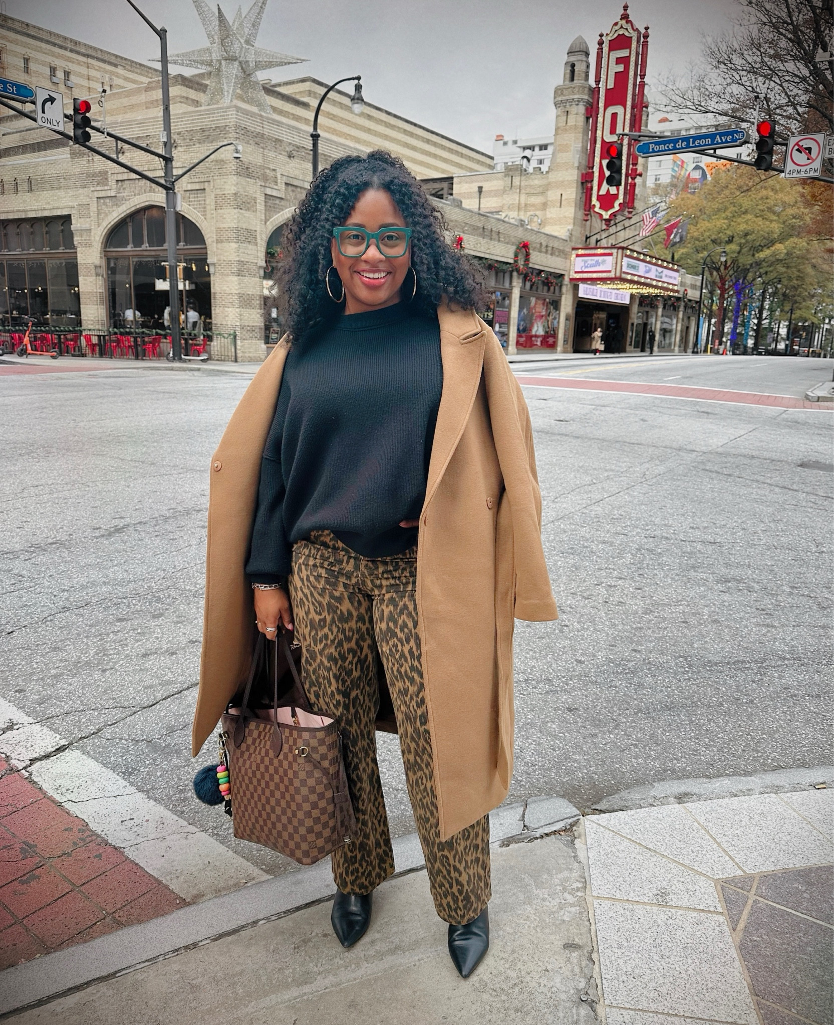 Leopard jeans (28) are my new favorite! 

Wearing a small in the coat because it is oversized! 

And this Free People inspired black sweater (M) is worn once a week 🤣

#LTKSeasonal #LTKHoliday