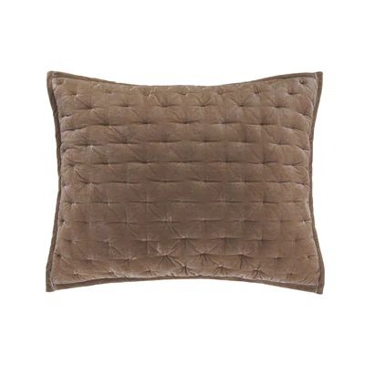 HiEnd Accents Stella Solid Color Quilted Faux Silk Velvet Romantic Western Decorative Pillow Sham... | Wayfair North America