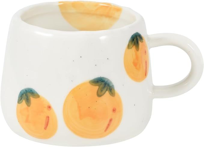 Koythin Ceramic Coffee Mug, Cute Fruits Creative Mugs Design, Printed Flowers Cup for Office and ... | Amazon (US)