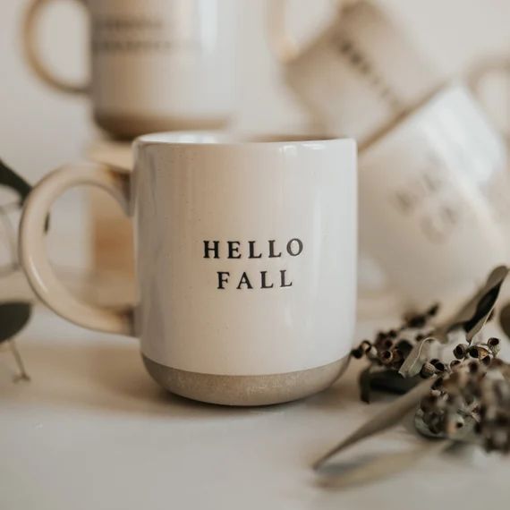 Hello Fall Coffee Mug  Fall Coffee Mug  PSL Mug  Fall - Etsy | Etsy (US)