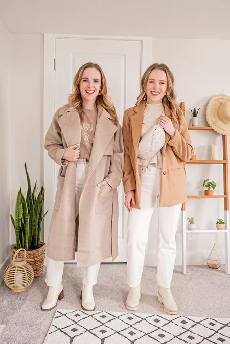 Sharing this cozy winter neutral look:
XS petite in blazer coat
XS reg trench coat
24 extra short jeans
Small ribbed shirt
XS sweatshirt


#LTKFind #LTKstyletip