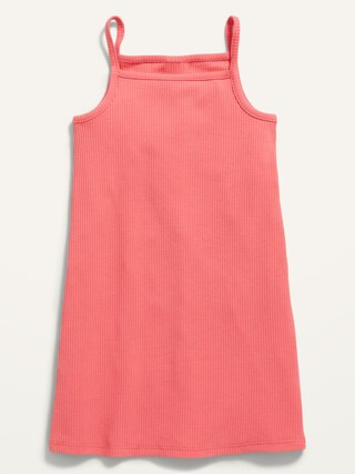 Sleeveless Rib-Knit Dress for Toddler Girls | Old Navy (US)