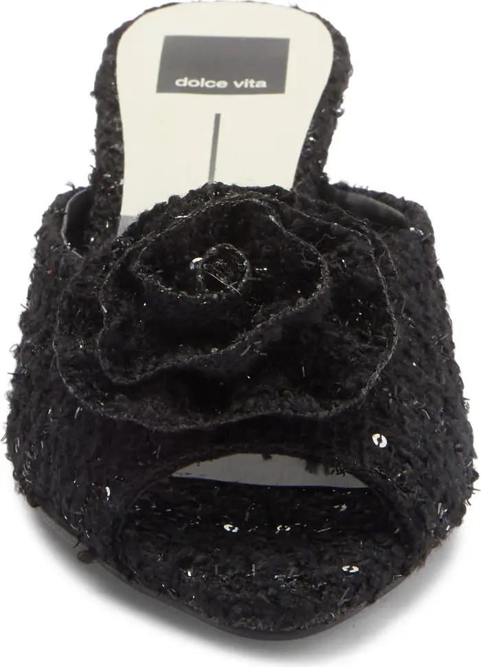 Dolce Vita Cloris Rosette Peep Toe Mule (Women) | Nordstromrack | Nordstrom Rack