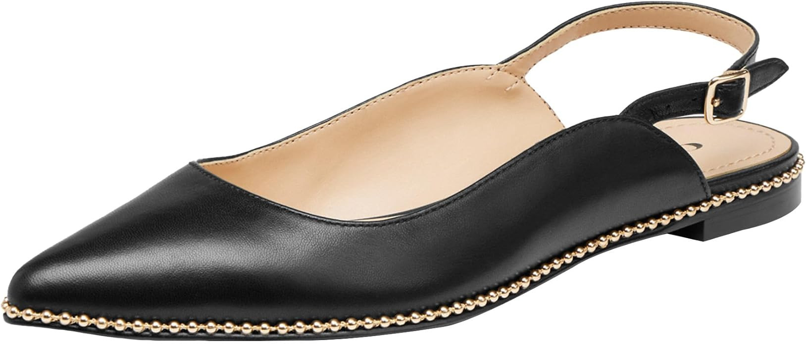 Coach Womens Vae Leather Skimmer | Amazon (US)