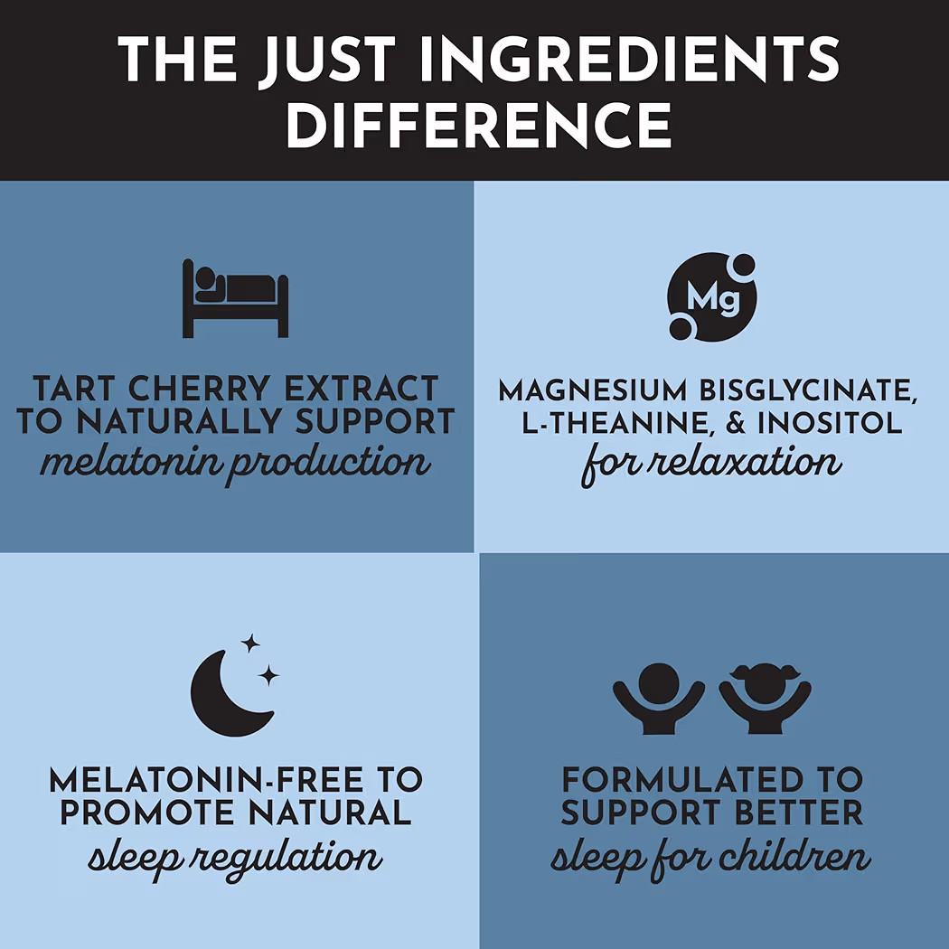 Kids Nighttime Relax Drink Mix – Strawberry Limeade Flavor – 60 Servings | Magnesium, Tart Ch... | Amazon (US)