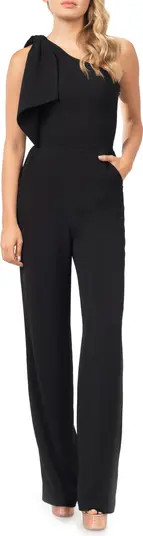 Dress the Population Tiffany One-Shoulder Jumpsuit | Nordstrom | Nordstrom