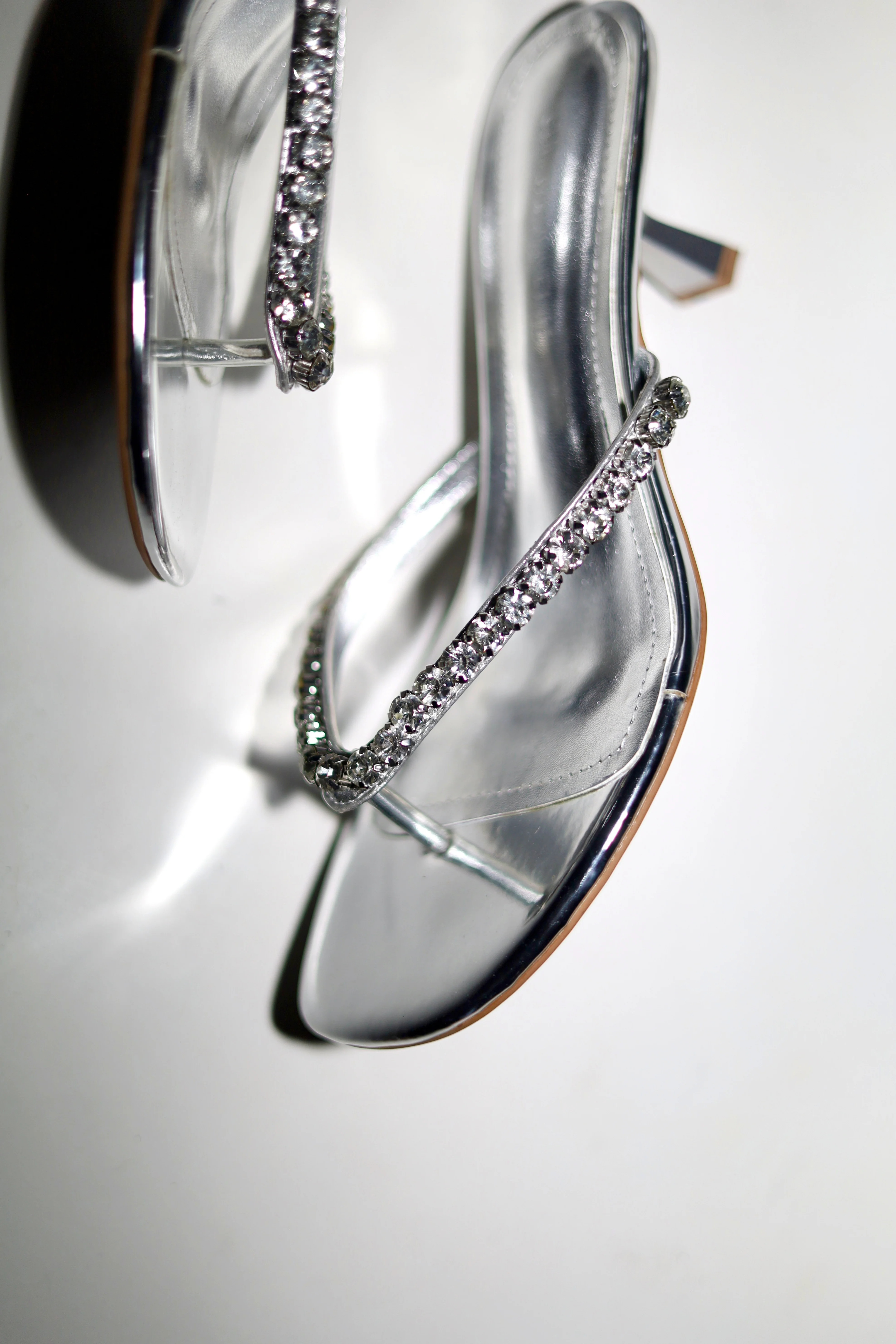 Zoe Silver Kitten Thong 55 mm | CULT OF COQUETTE