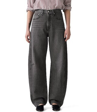 Levi's® High Rise Loose Fit Cinched Barrel Jeans | Dillard's | Dillard's