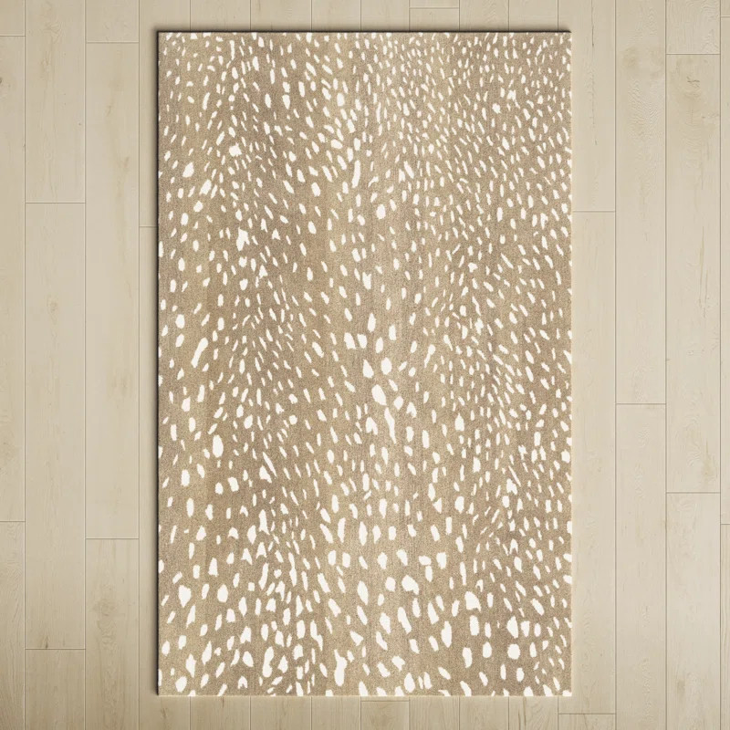 Debra Handmade Wool Light Brown/Tan/Cream Rug | Wayfair North America