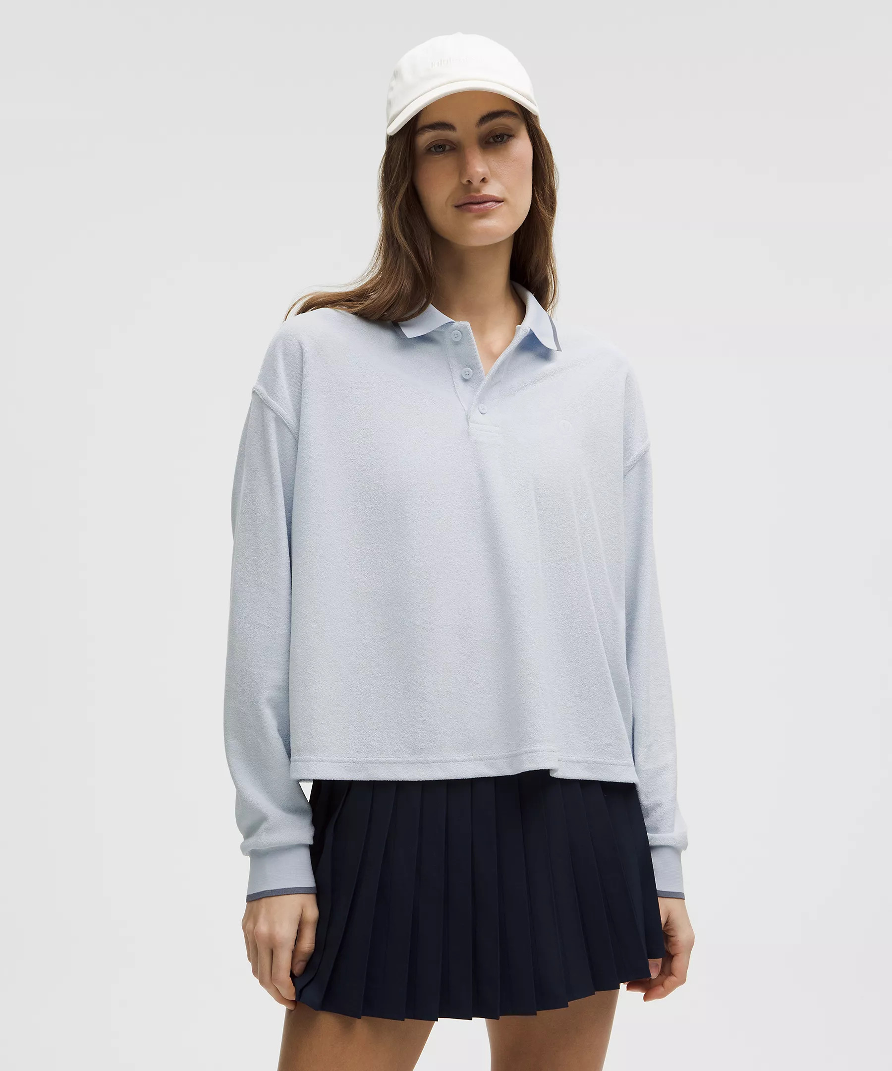 Cotton Terry Relaxed-Fit Polo Shirt | Lululemon (US)