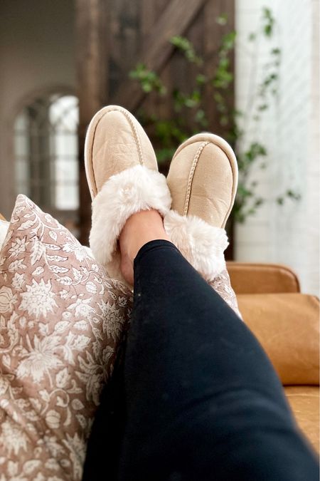 The comfiest slippers or house shoes! Amazon find! Memory foam soles! Love these! Relaxation spa day Parlovable Women's Slippers Fuzzy Warm Comfy Faux Fur Slip-on Fluffy Bedroom House Shoes Memory Foam Suede Cozy Plush Breathable Anti-Slip Indoor & Outdoor Winter pillow covers faux minimalist artificial silk tree gift idea for her Christmas stocking stuffer

#LTKhome #LTKfindsunder50 #LTKshoecrush