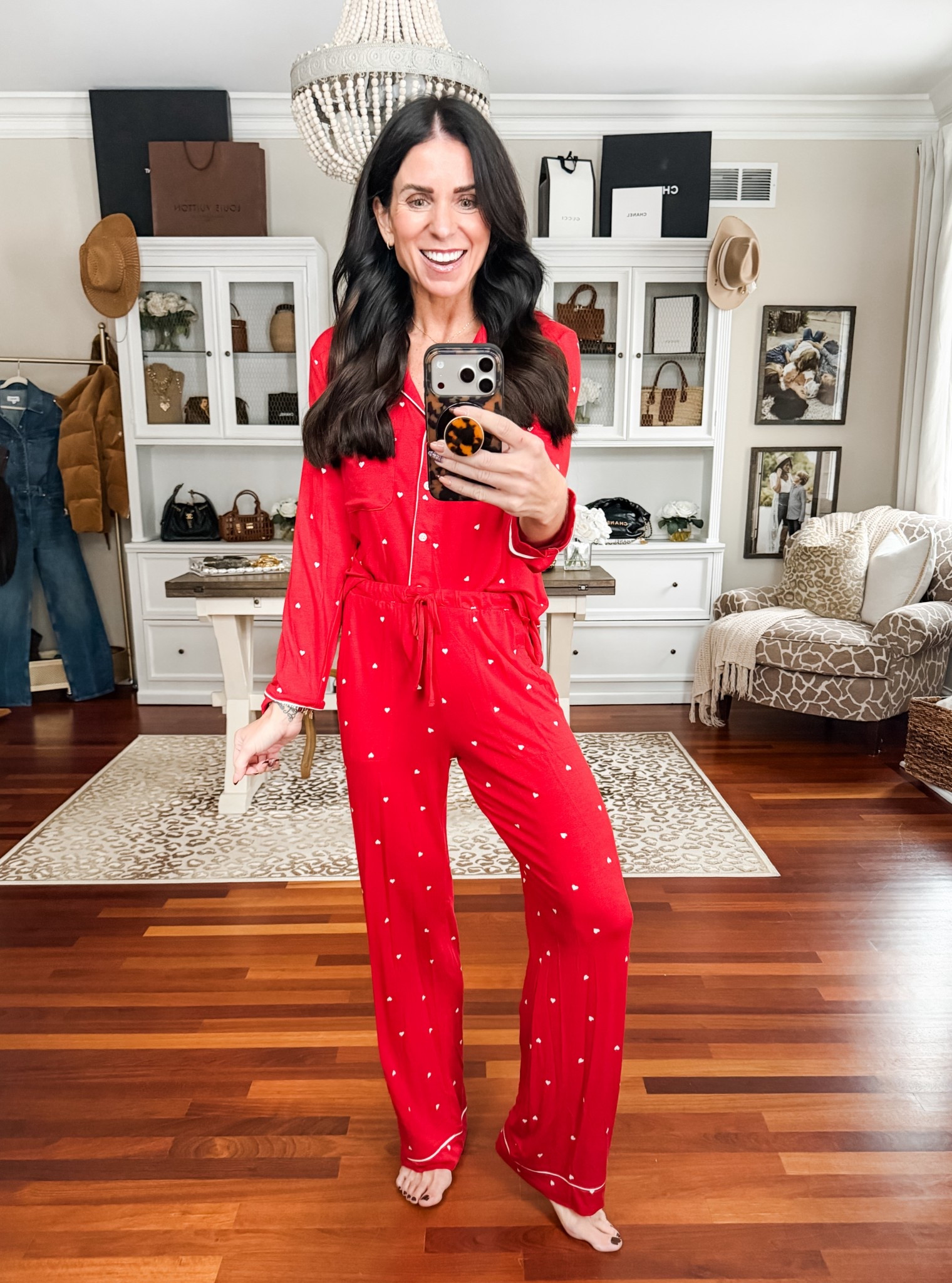 The coziest Jammie’s set 
Wearing a small 

#LTKGiftGuide #LTKHoliday #LTKFindsUnder50