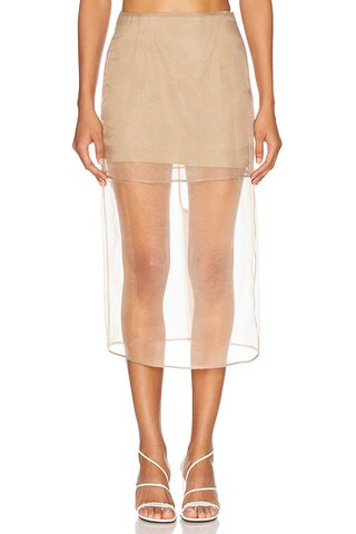 by Marianna Blaire Midi Skirt | FWRD 