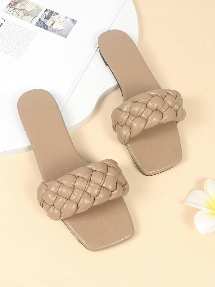 Braided Slide Sandals | SHEIN