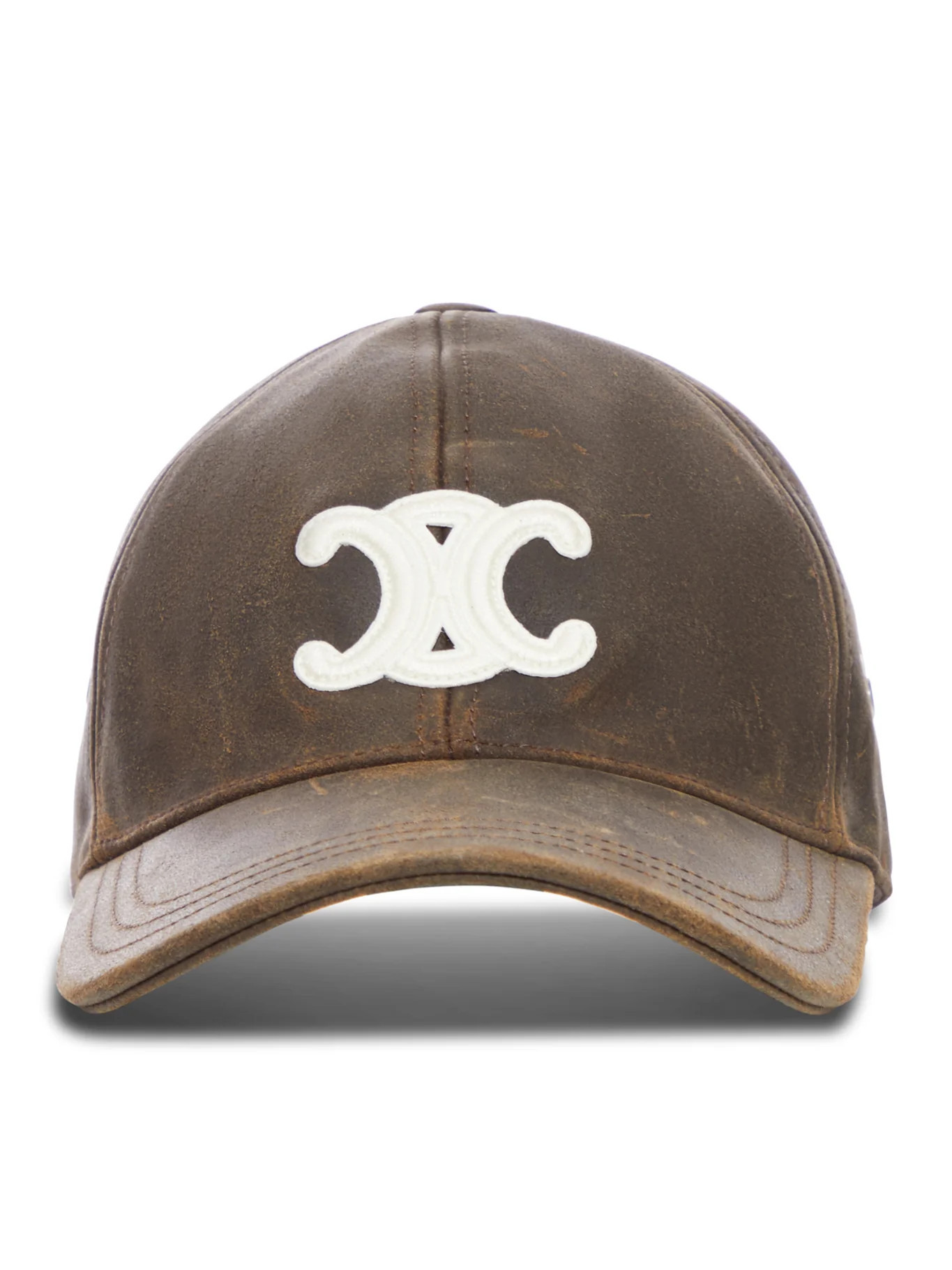 TRIOMPHE LEATHER BASEBALL CAP - Celine - Man | Suitnegozi INT