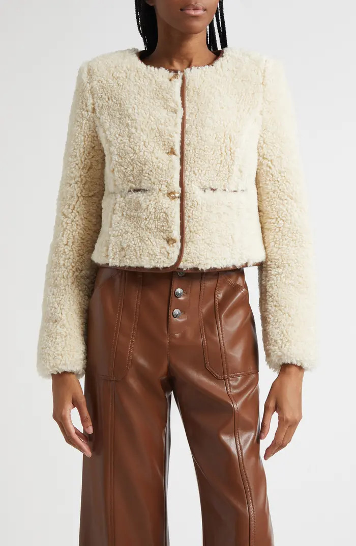 Naia Faux Shearling Jacket | Nordstrom