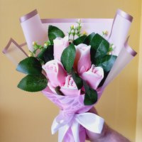 Soap Flower Bouquet, Gift, Decor, Fragrant Ready-Made Gift | Etsy (US)