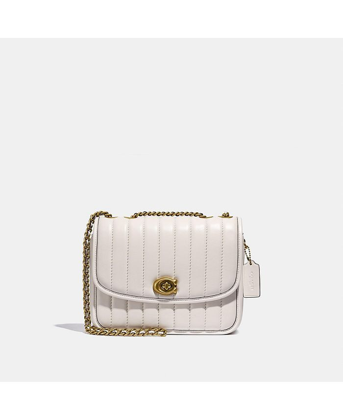 COACH Quilted Leather Madison Shoulder Bag & Reviews - Handbags & Accessories - Macy's | Macys (US)