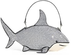 JW PEI Women's Nerys Faux Suede Shark Look Top Handle Bag | Amazon (US)