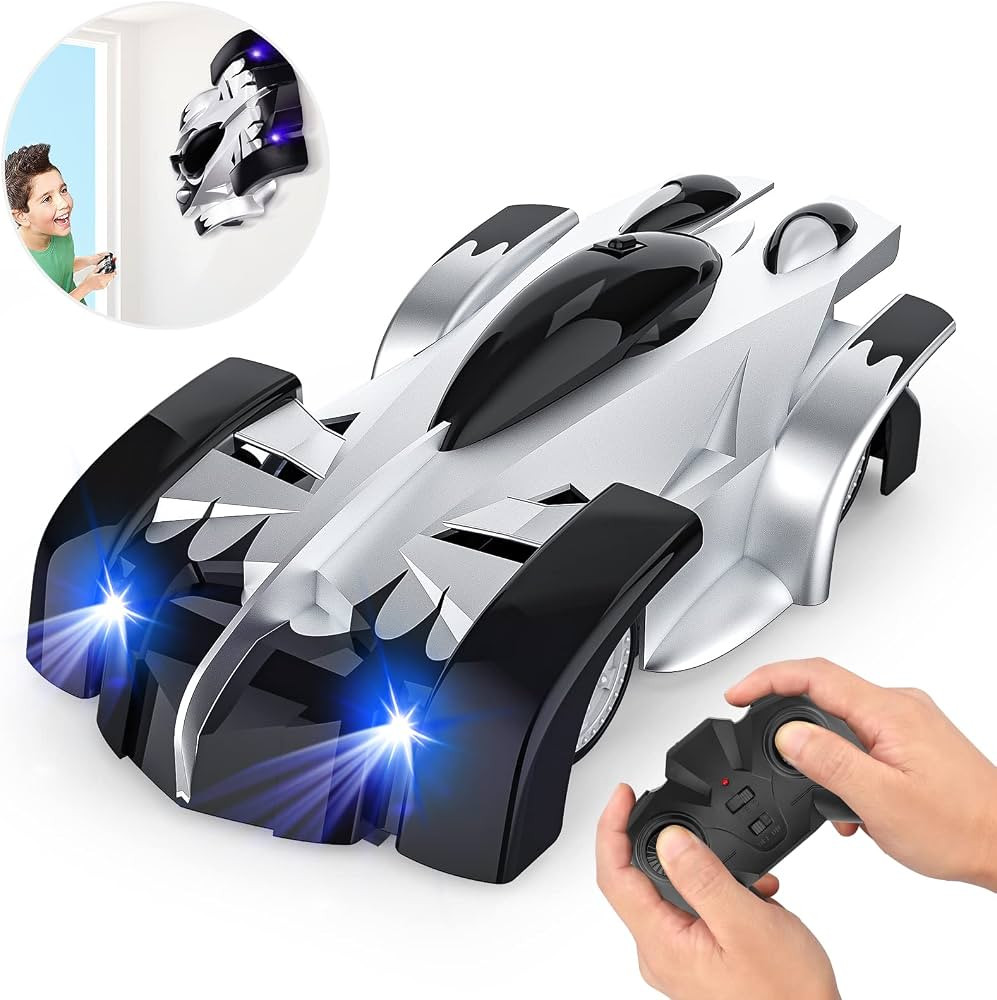 EpochAir Wall Climbing Remote Control Car Dual Mode 360deg Rotating RC Stunt Cars with Headlight ... | Amazon (US)