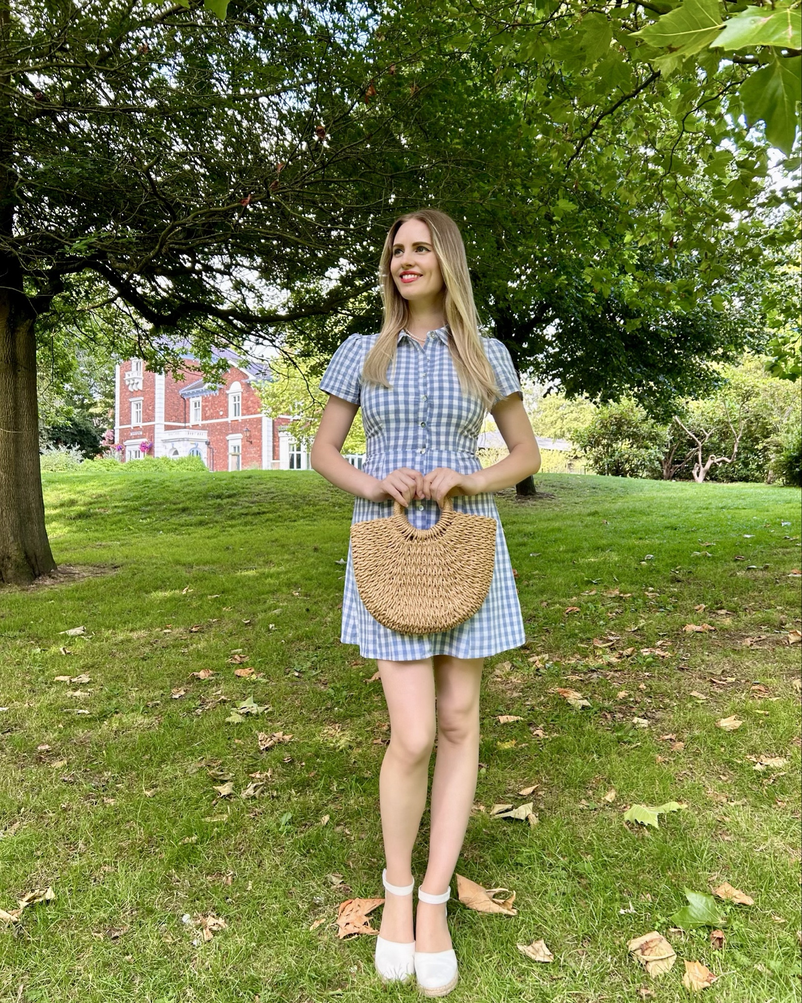 Blue gingham summer dress by Rihoas 💙

#LTKbeauty #LTKsummer #LTKstyletip