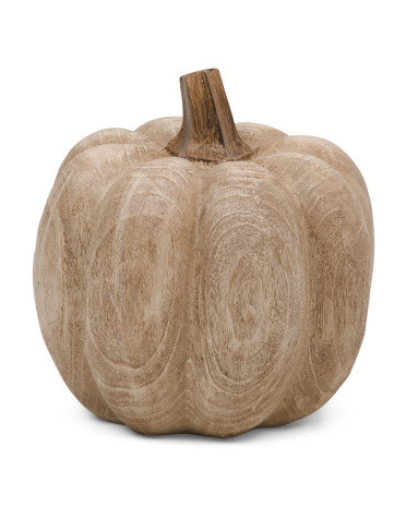 Resin Woodgrain Pumpkin | Pillows & Decor | Marshalls | Marshalls