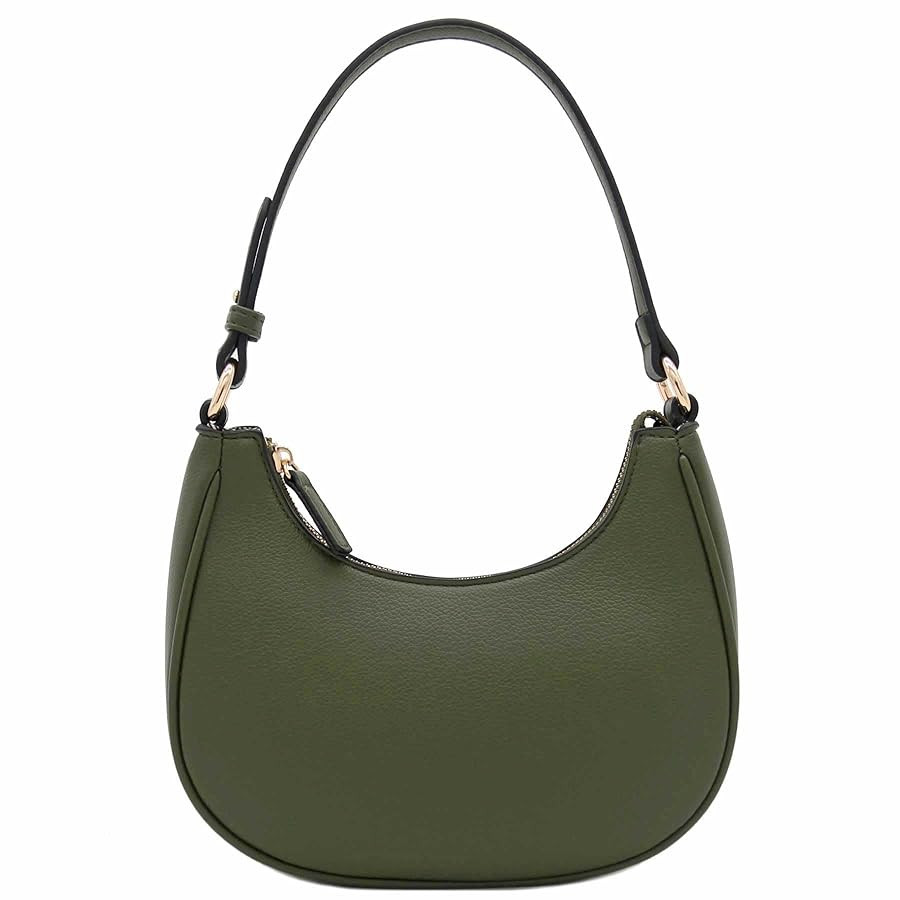 FashionPuzzle Small Crescent Shoulder Bag Underarm Purse | Amazon (US)