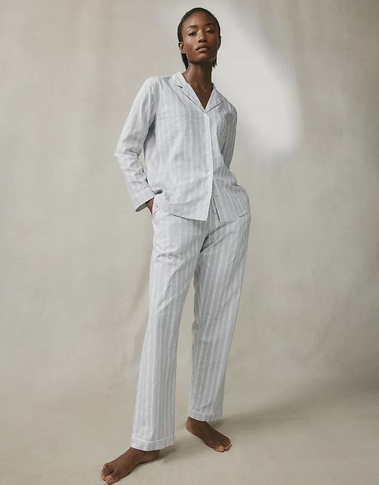 Classic Tulip-Stripe-Print Pyjama Set | Pyjamas | The  White Company | The White Company (UK)