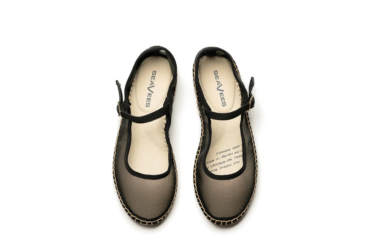 Womens - Miramar Espadrille - Black | SeaVees (US)