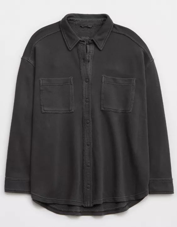 Aerie LumberJane Fleece Shirt | American Eagle Outfitters (US & CA)
