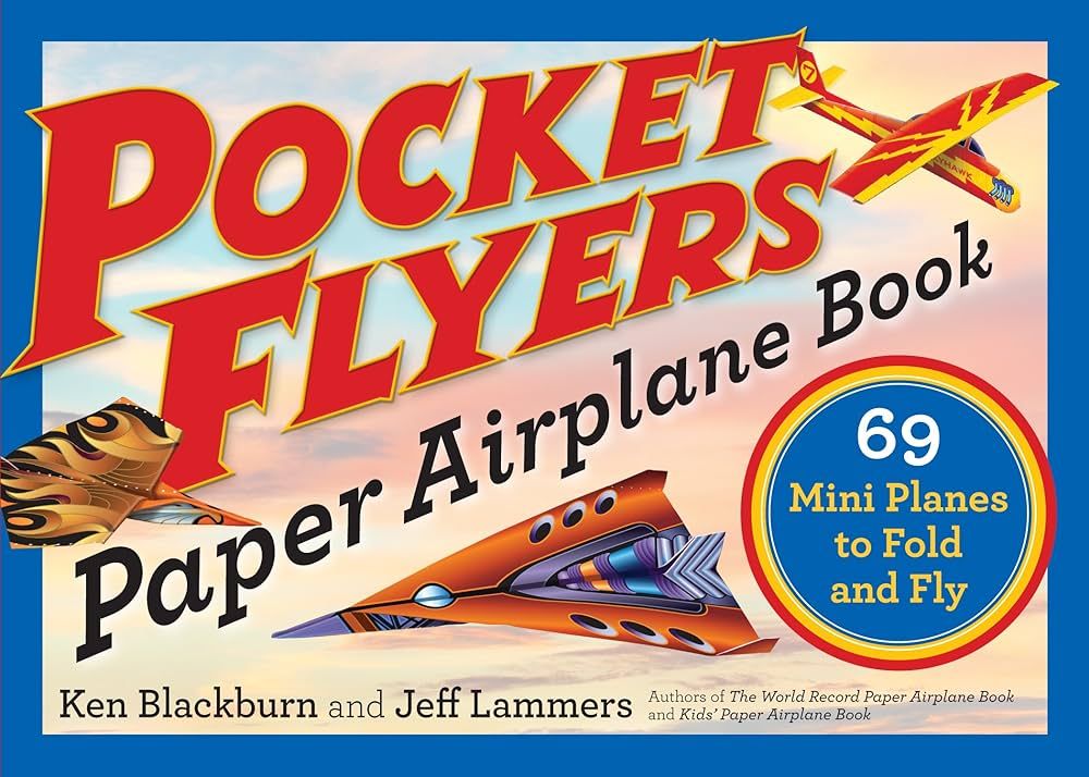 Pocket Flyers Paper Airplane Book: 69 Mini Planes to Fold and Fly (Paper Airplanes) | Amazon (US)